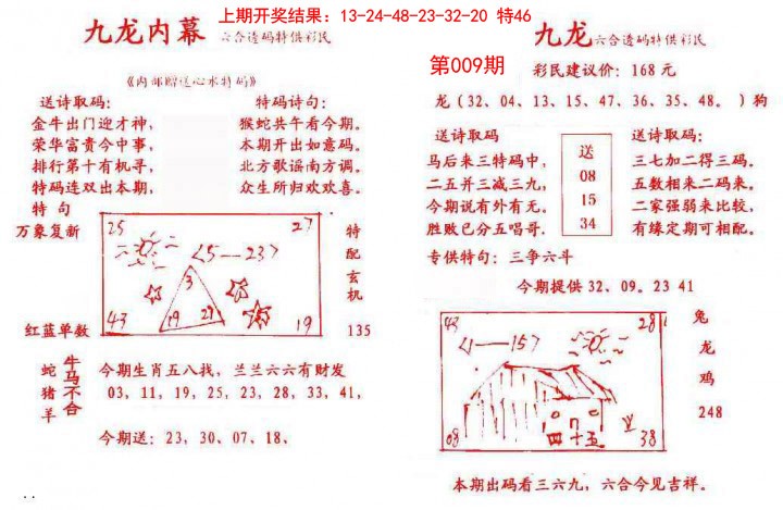 2025009期九龙内幕
