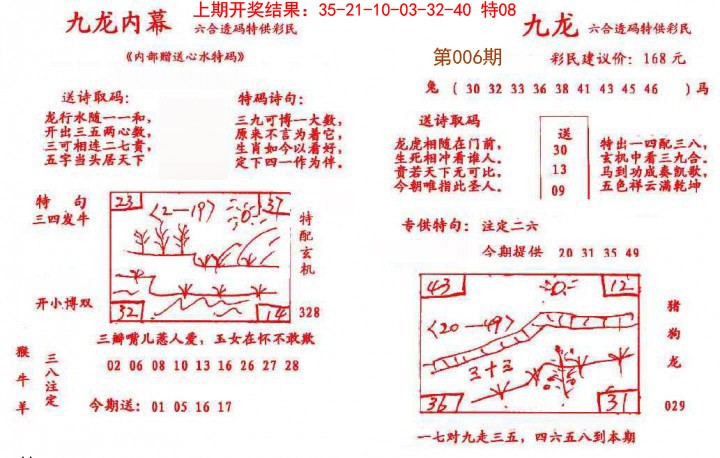 2025006期九龙内幕