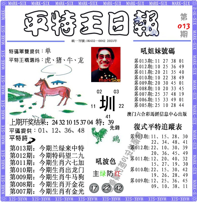 2025013期平特王日报
