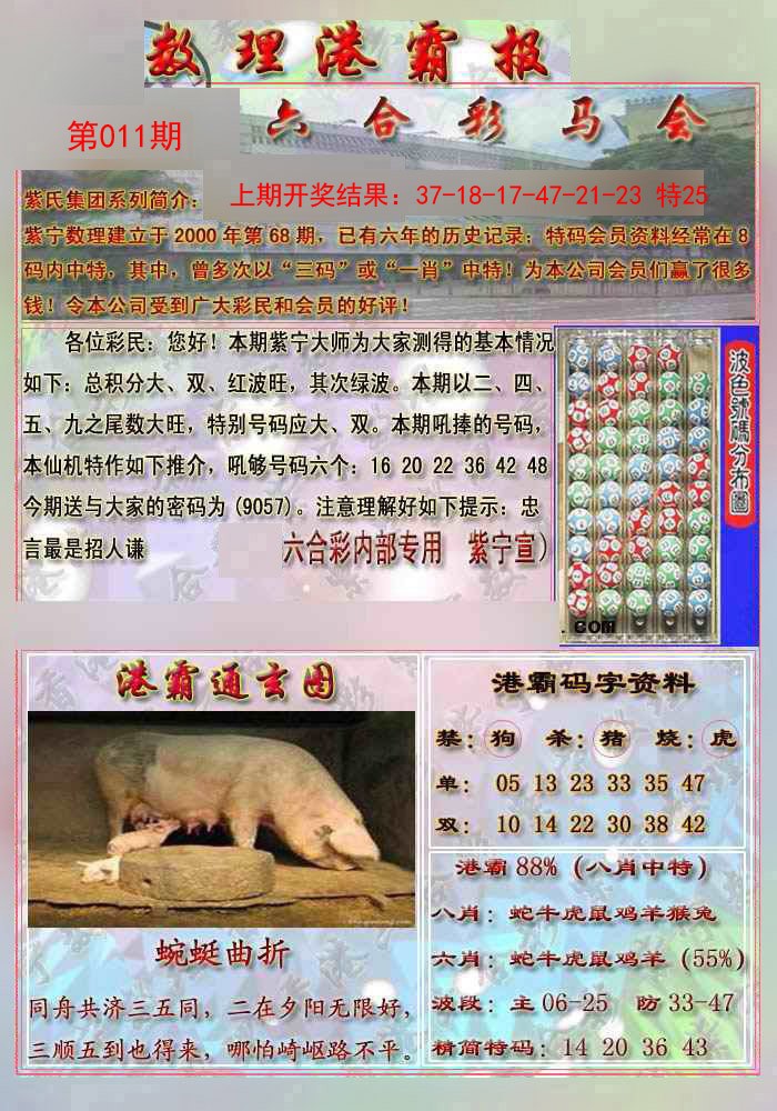 2025011期港霸报