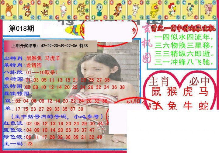 2025018期特码生肖图