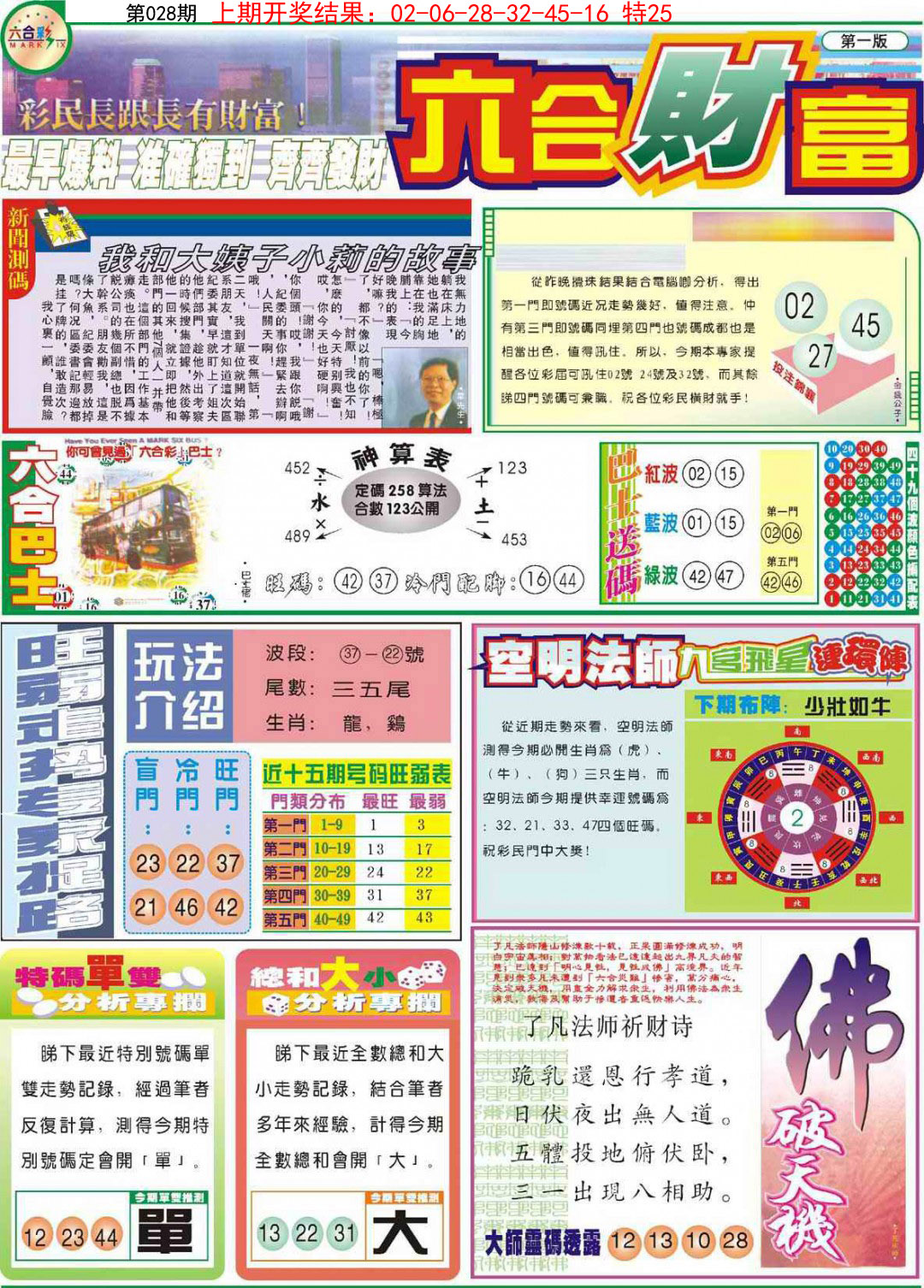 2025028期六合财富A