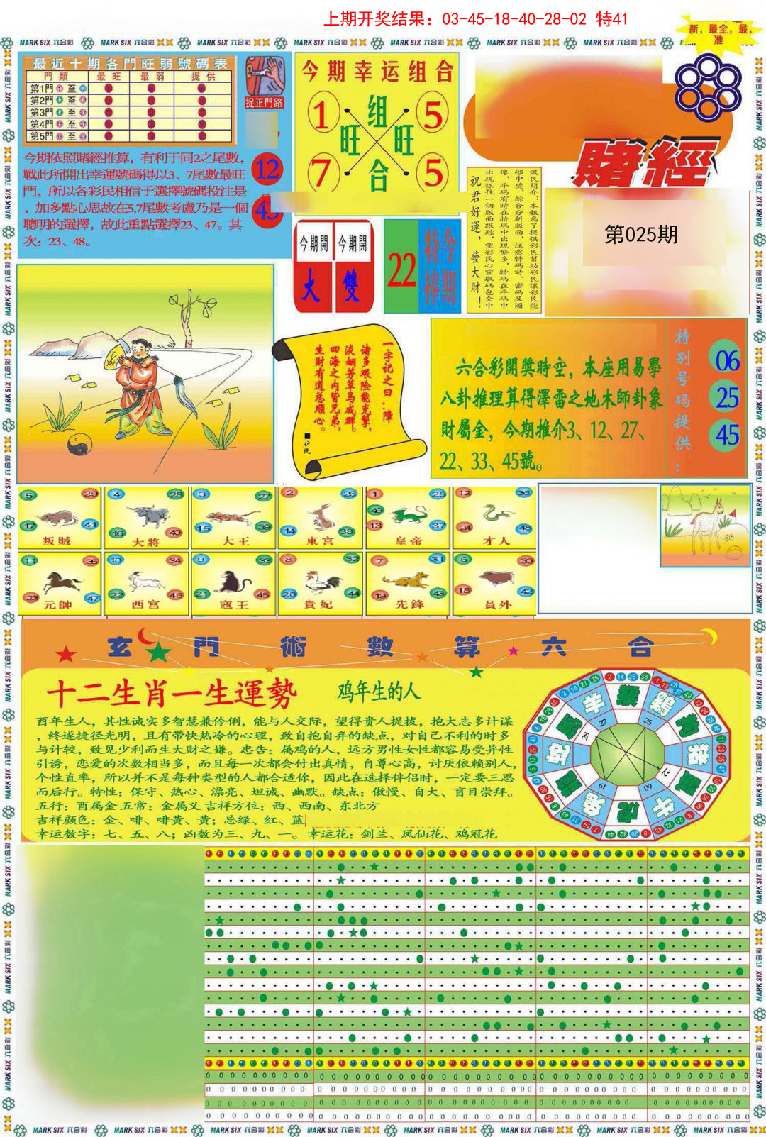 2025025期九龍赌经A(推荐)