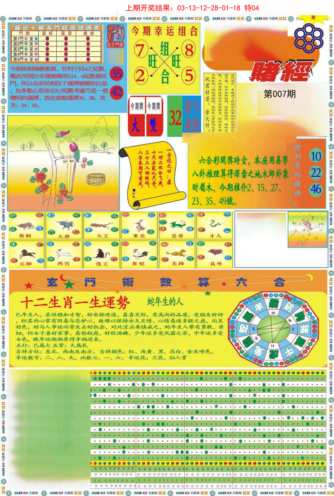 2025007期九龍赌经A(推荐)