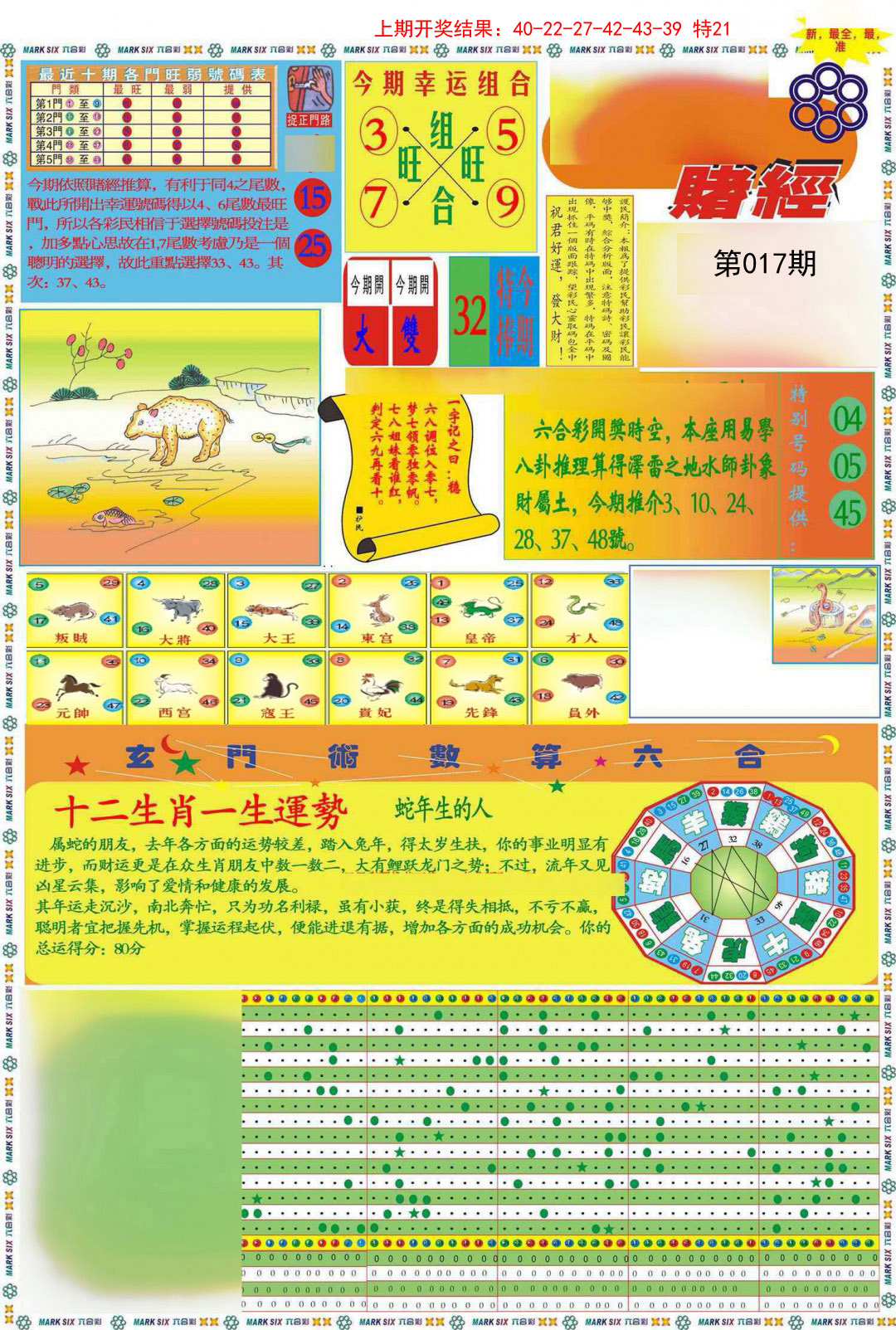 2025017期九龍赌经A(推荐)