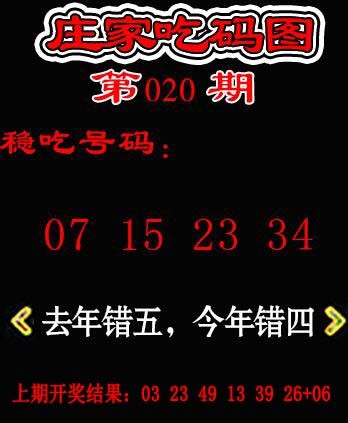 2025020期庄家吃码图