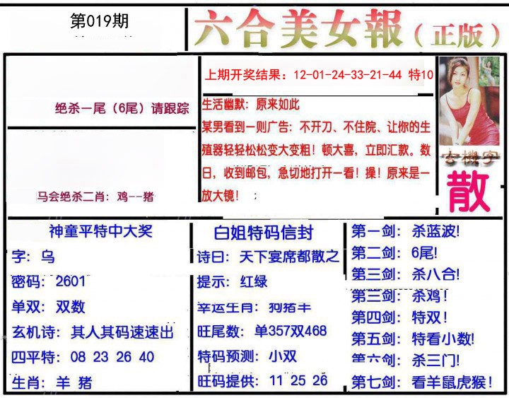 2025019期美女报