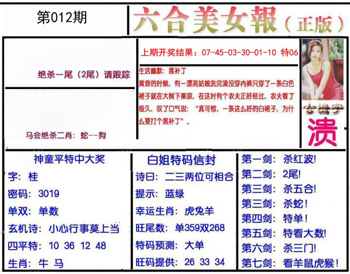 2025012期美女报