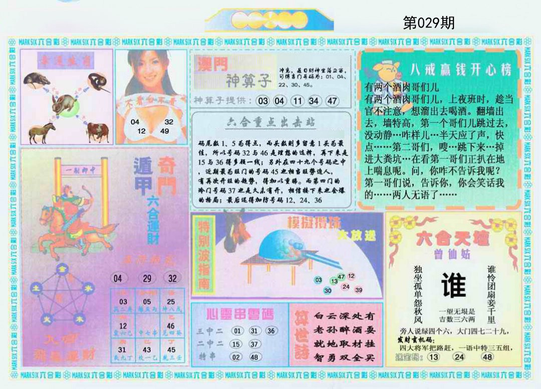 2025029期港澳大拼盘B