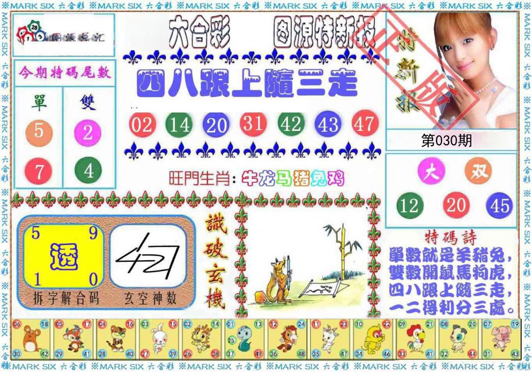 2025030期特新报