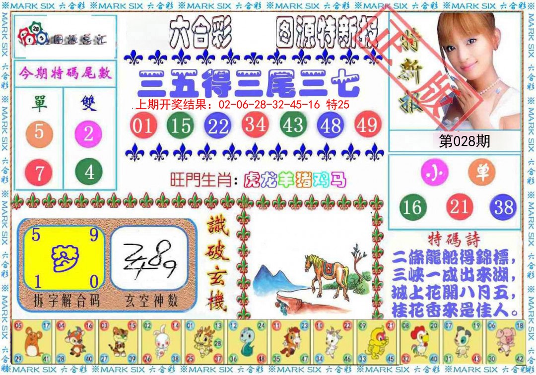 2025028期特新报
