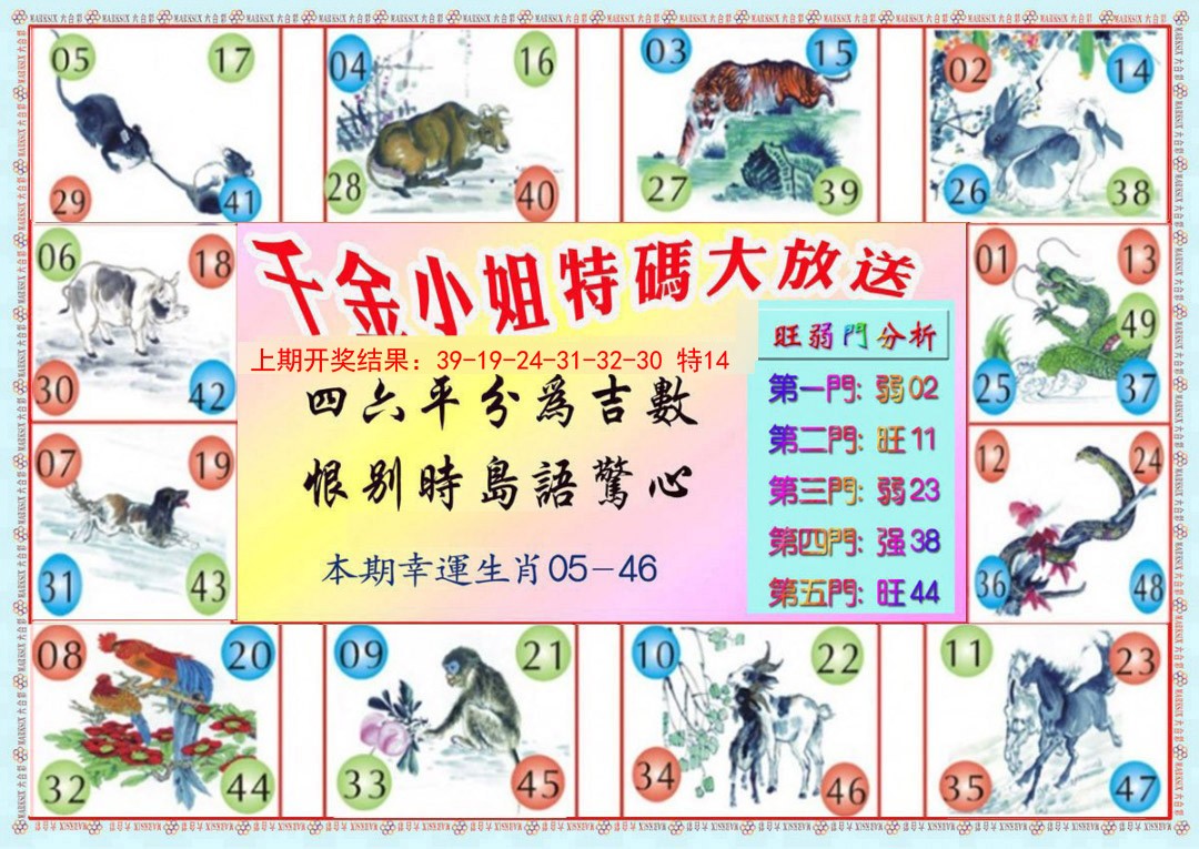 2025022期千金小姐B版