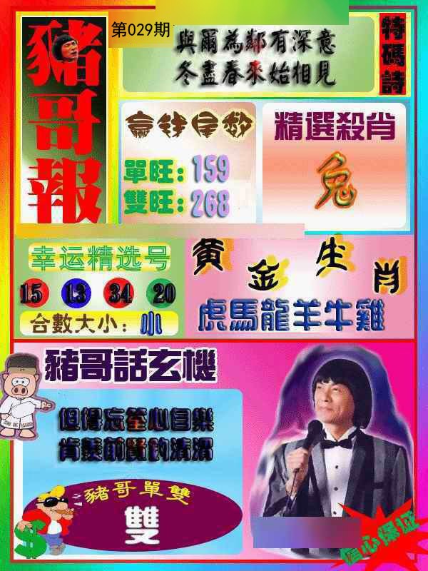 2025029期猪哥报