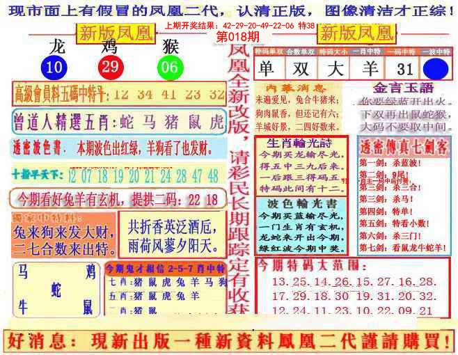 2025018期另二代凤凰报