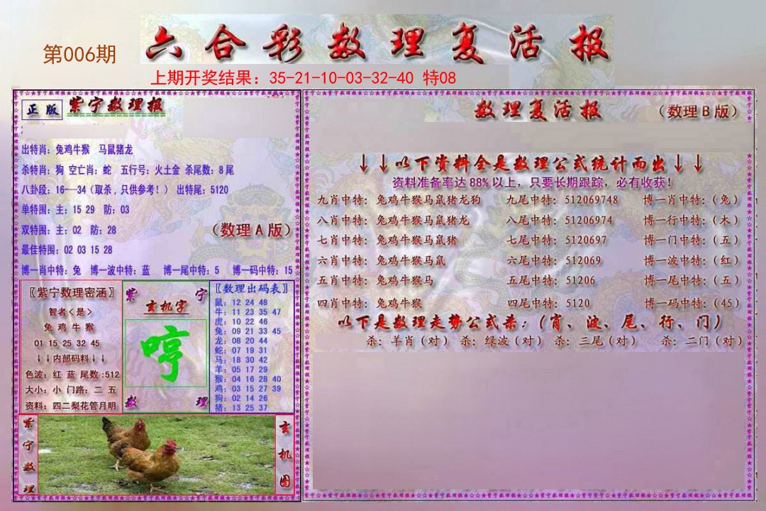 2025006期数理复活报