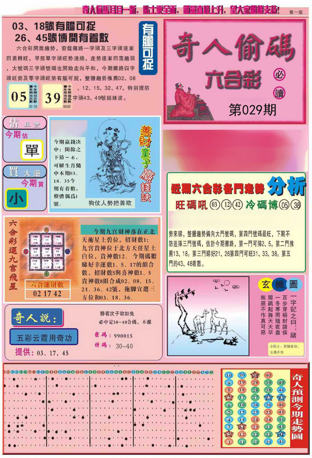 2025029期老奇人偷码A