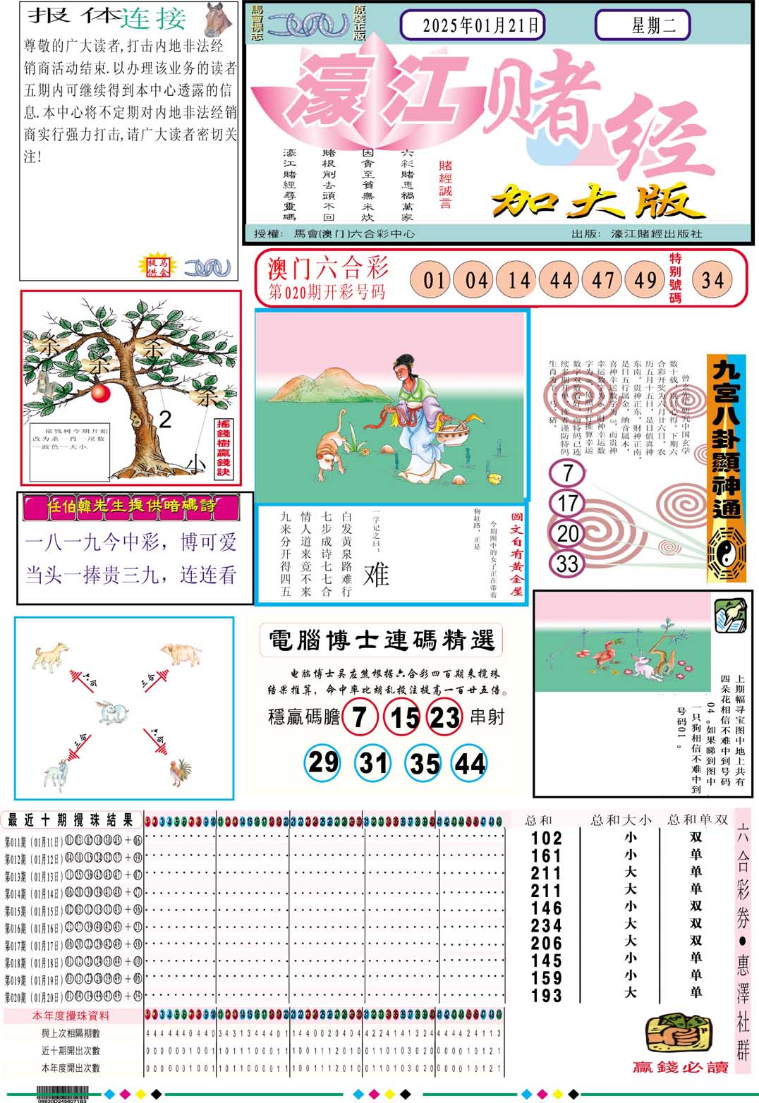 2025021期濠江赌经A加大版