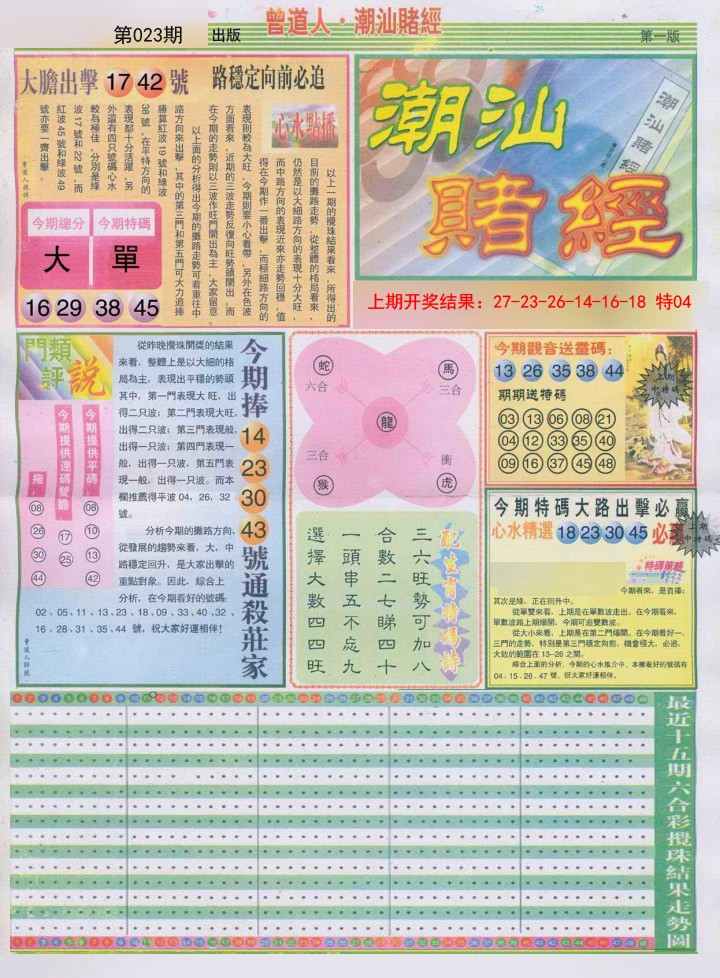 2025023期潮汕赌经A
