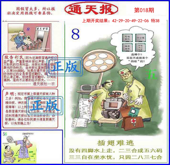 2025018期正版通天报