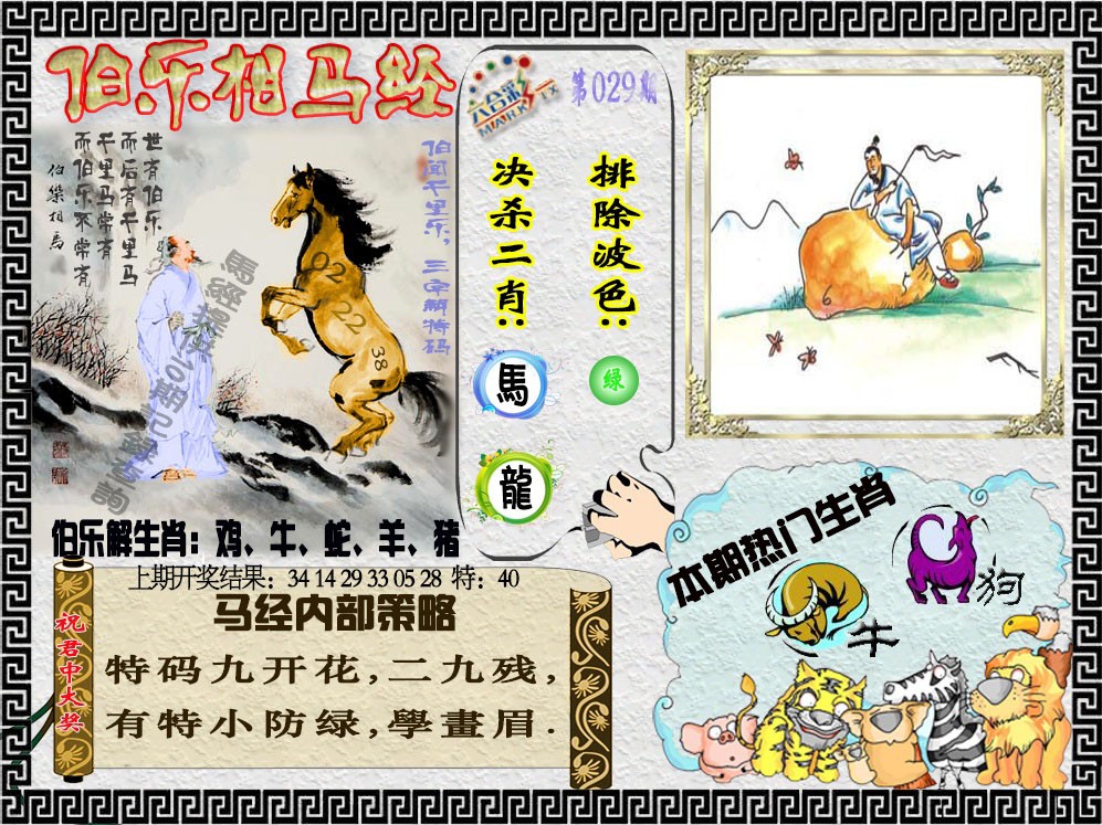 2025029期伯乐相马经