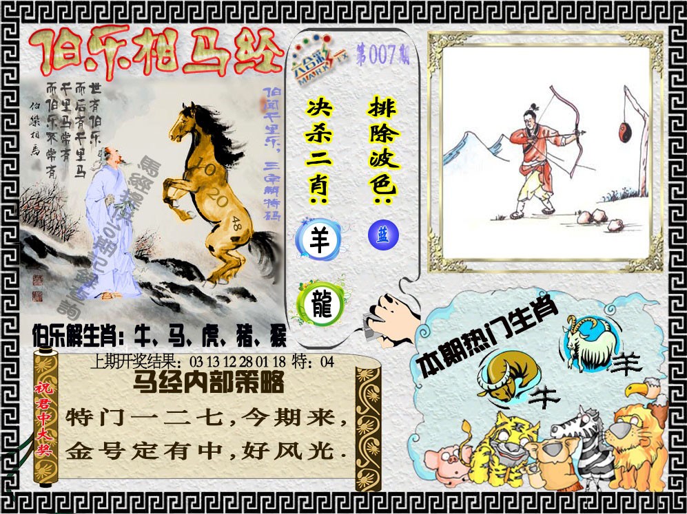 2025007期伯乐相马经
