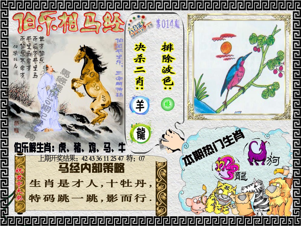 2025014期伯乐相马经