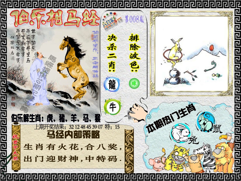 2025008期伯乐相马经