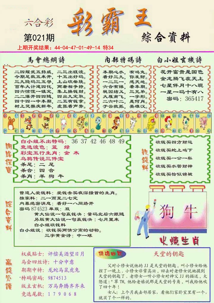 2025021期精装彩霸王彩