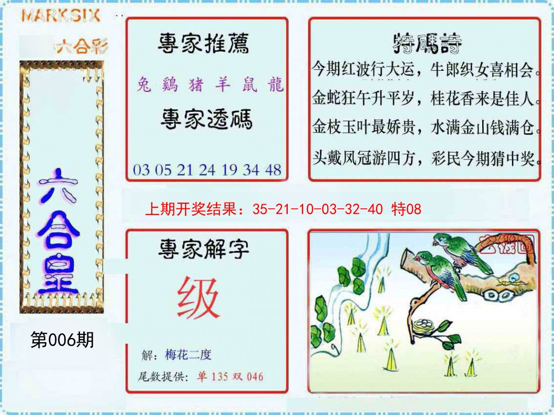 2025006期六合皇