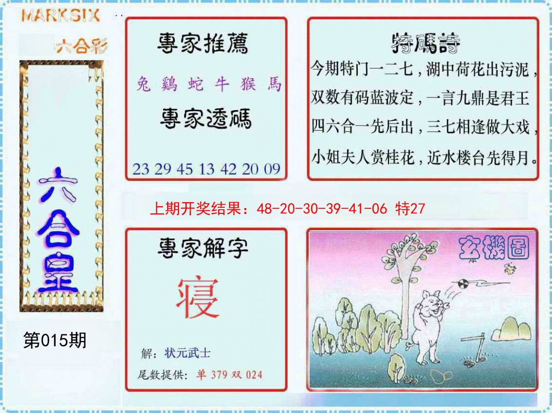 2025015期六合皇