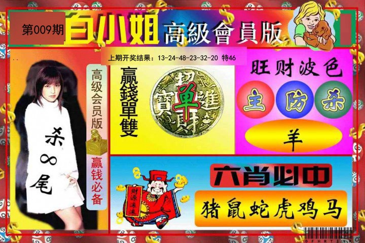 2025009期白小姐高级会员版