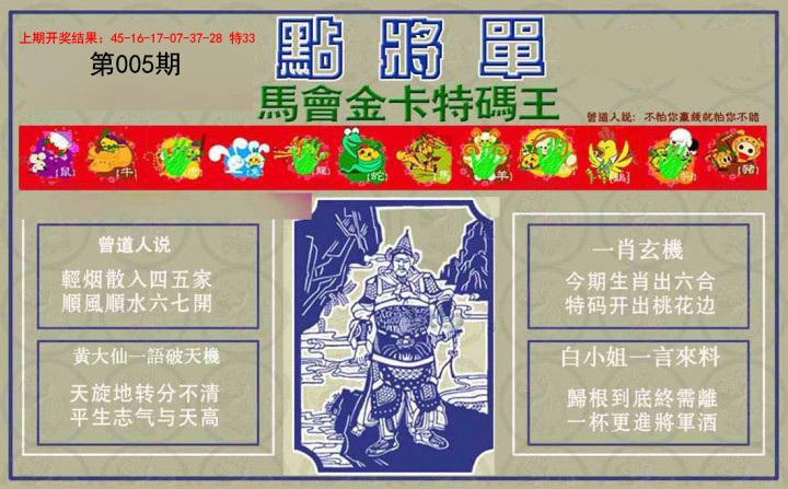 2025005期点将单