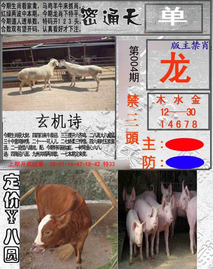 2025004期密通天