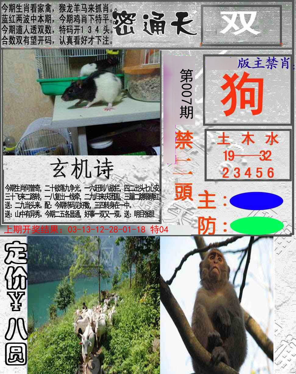 2025007期密通天