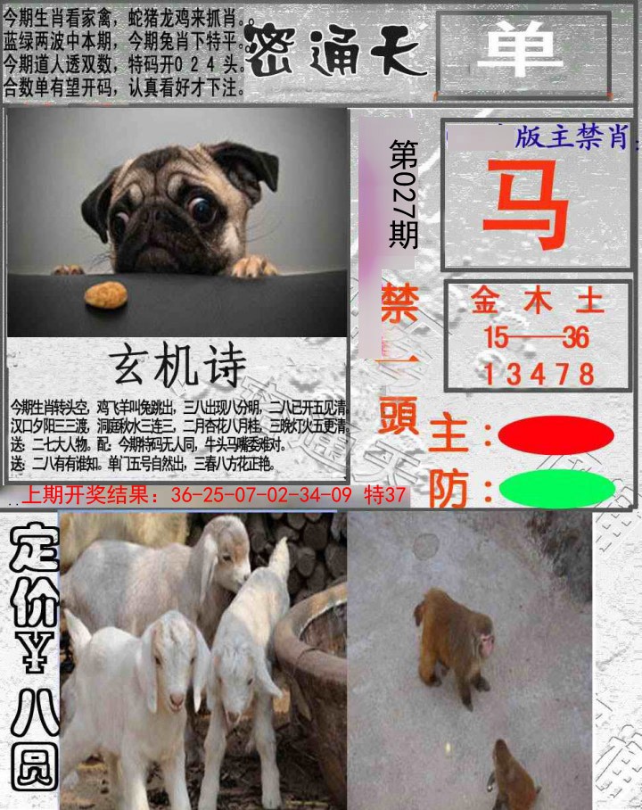 2025027期密通天
