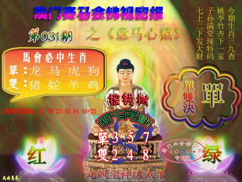 2025031期佛主密报-莲花双宝