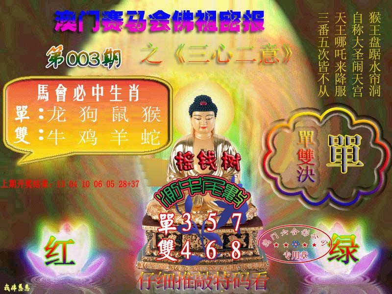 2025003期佛主密报-莲花双宝