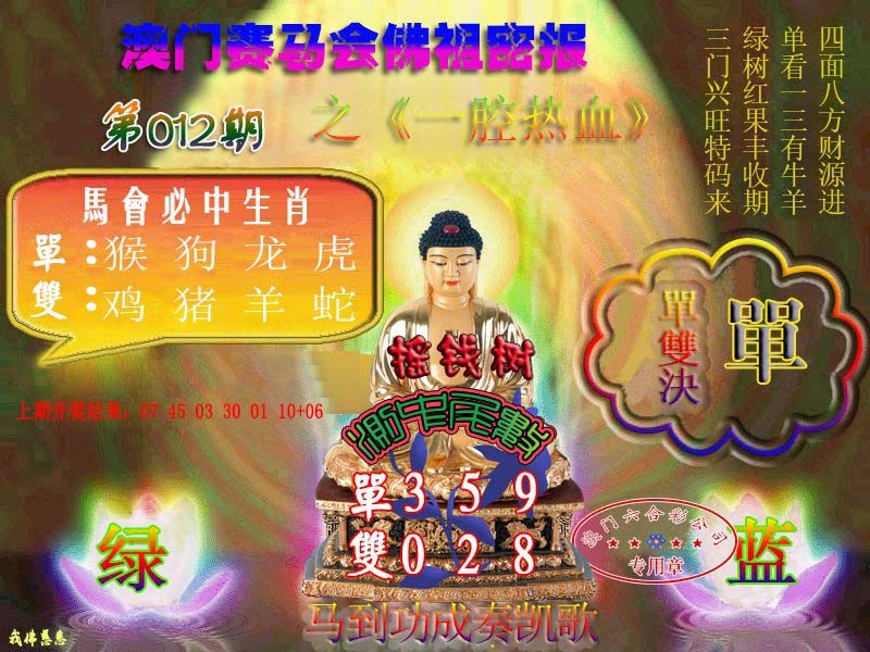2025012期佛主密报-莲花双宝
