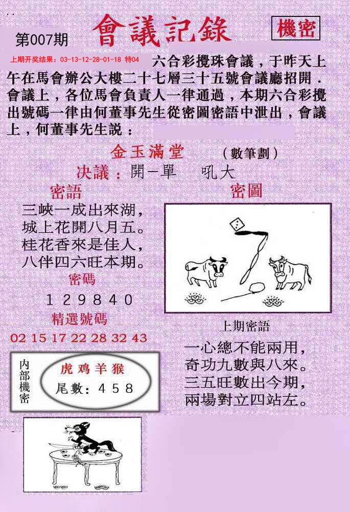 2025007期会议记录