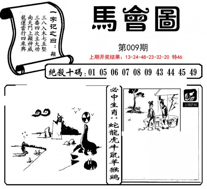 2025009期马会图