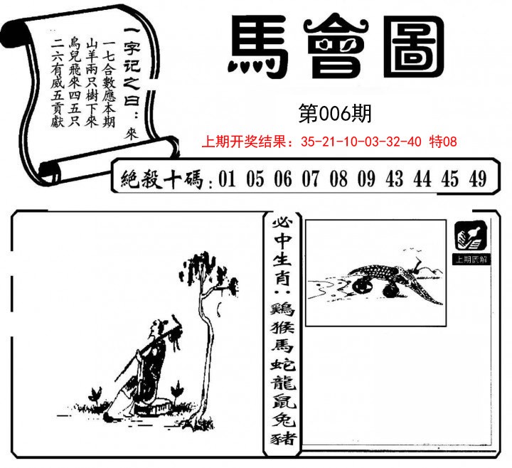 2025006期马会图