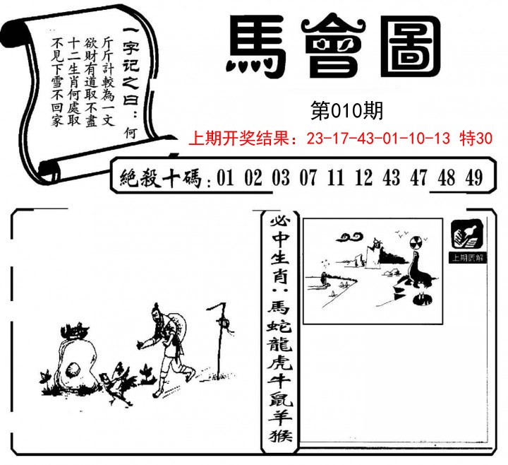 2025010期马会图