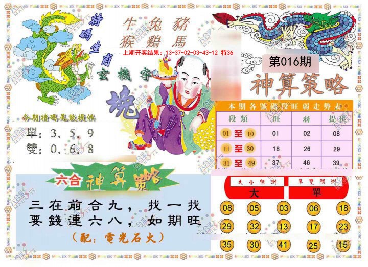 2025016期神算策略