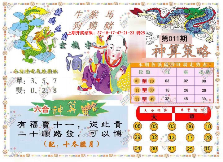 2025011期神算策略