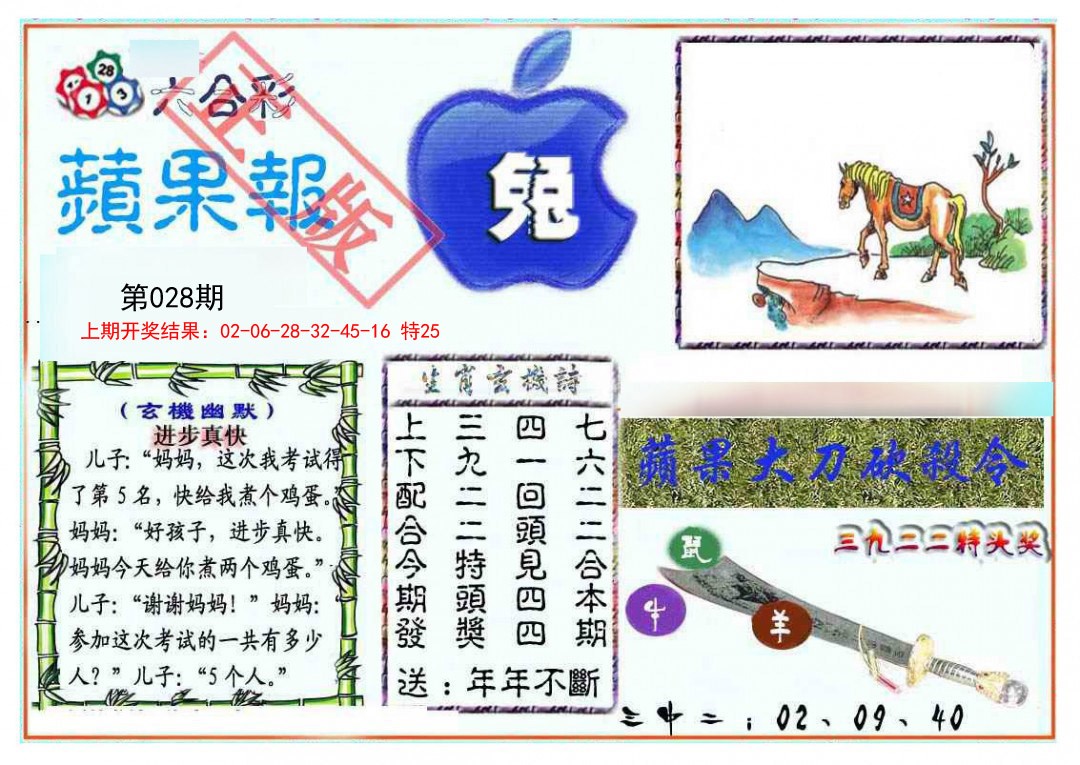 2025028期频果报