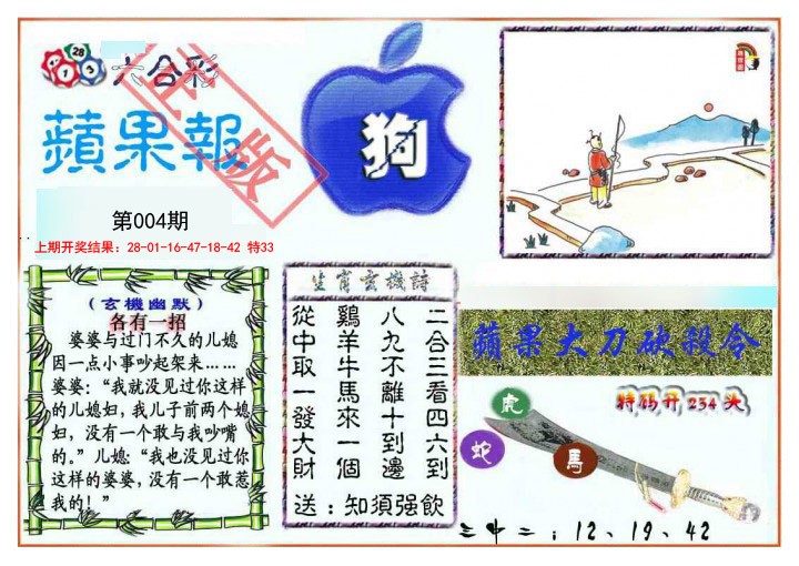 2025004期频果报