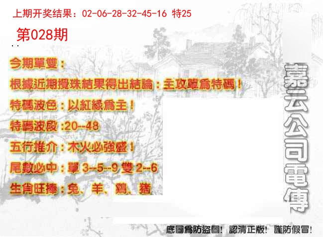 2025028期嘉云公司电传