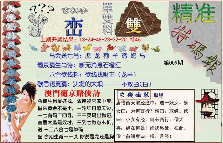 2025009期精准<特碼報>