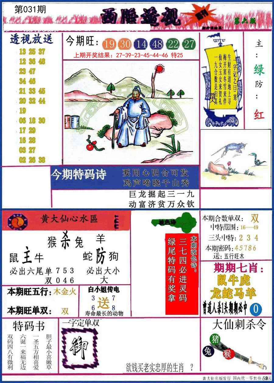 2025031期西陲透视