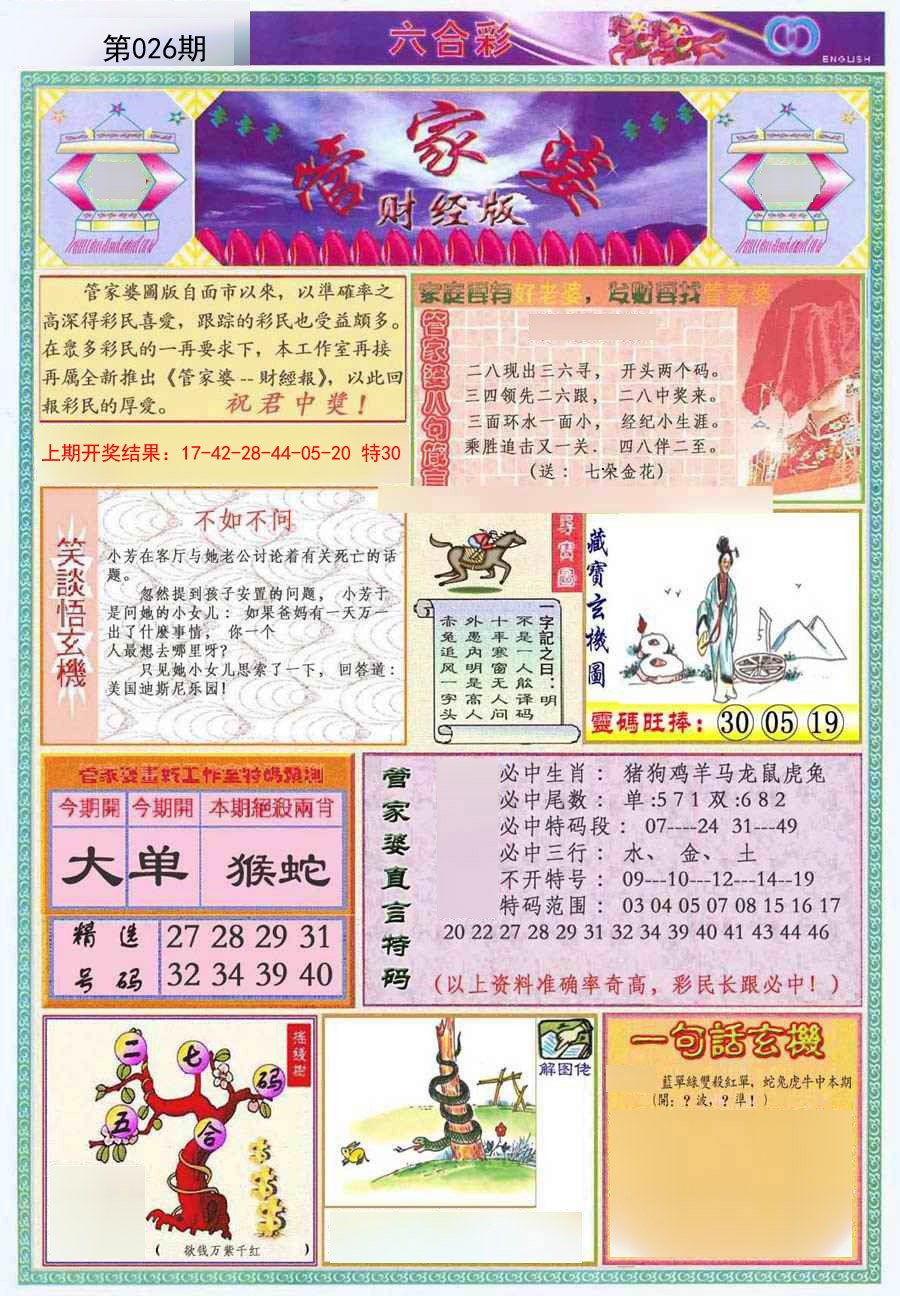 2025026期管家婆财经版
